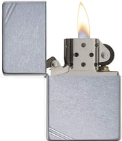 Zippo Made In Usa, Windproof Refillable Silver Unisex