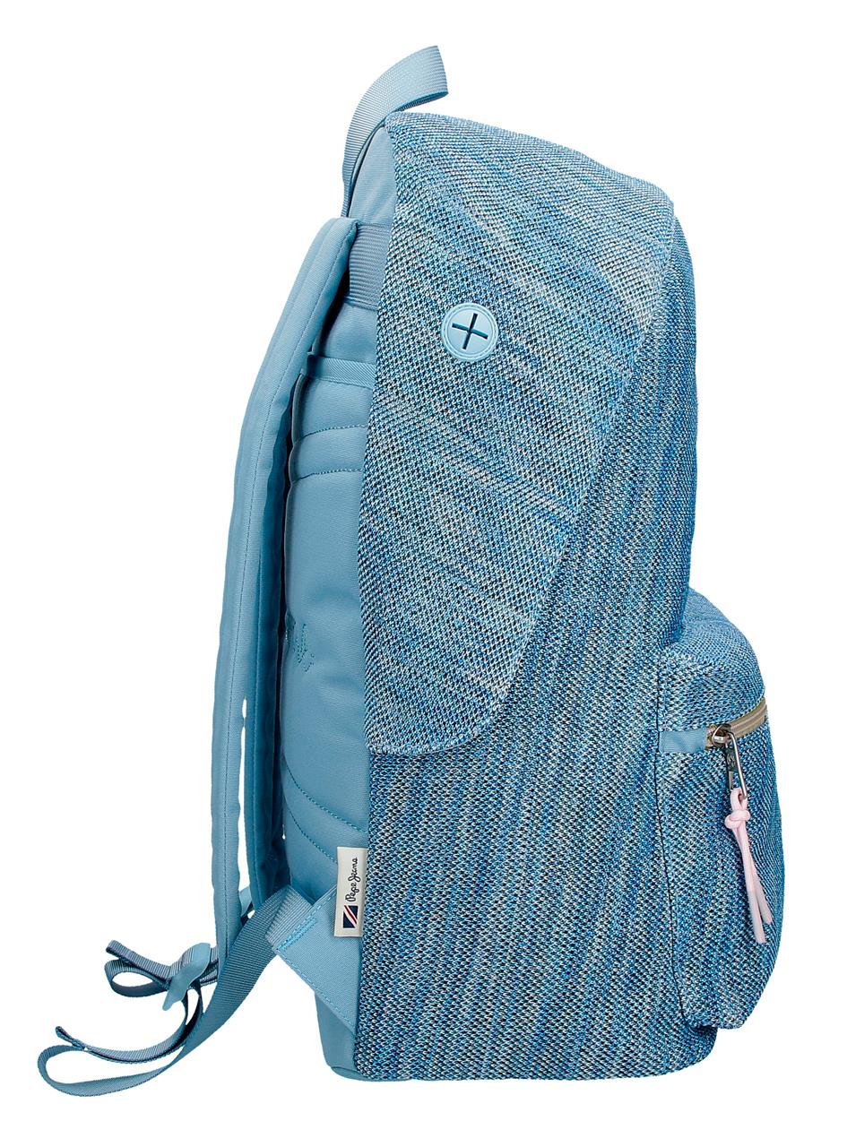 Pepe Jeans Casual Backpack Lena Light Blue Unisex