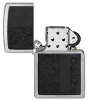 Zippo Accendino Special Limited Edition Emblena in Pelle con Filigrana 46919 Unisex