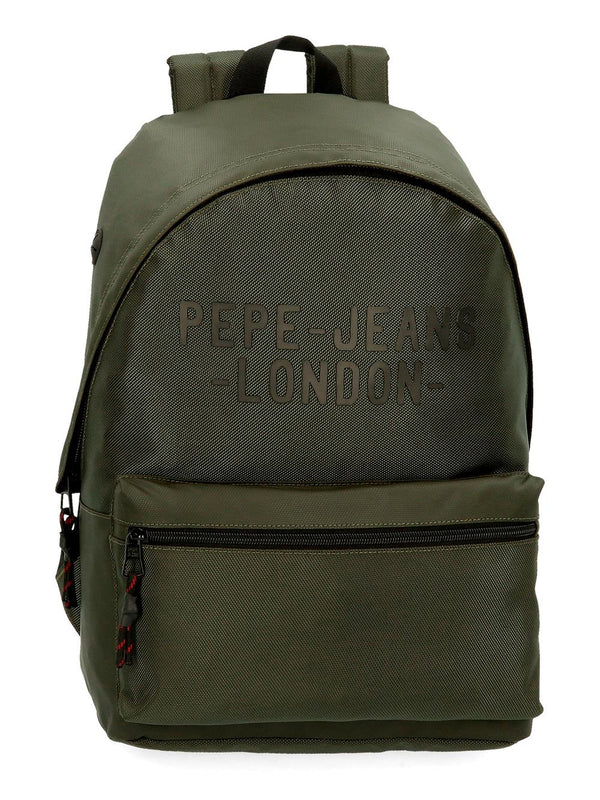 Pepe Jeans London Scuola Weekend Urban Eco Porta Pc Tablet Verde Uomo