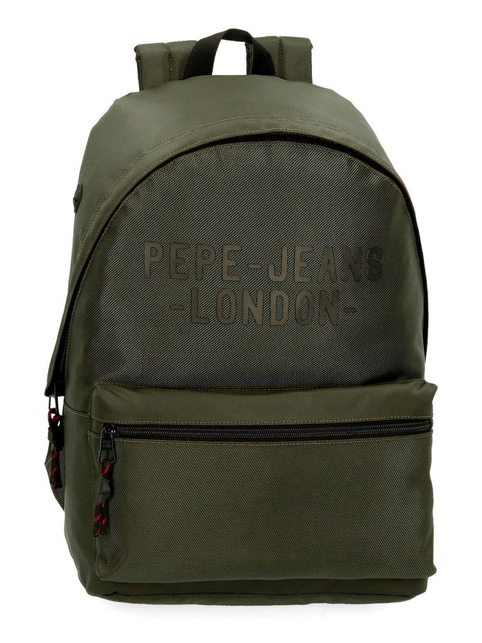 Pepe Jeans London Scuola Weekend Urban Eco Porta Pc Tablet Verde Uomo 1