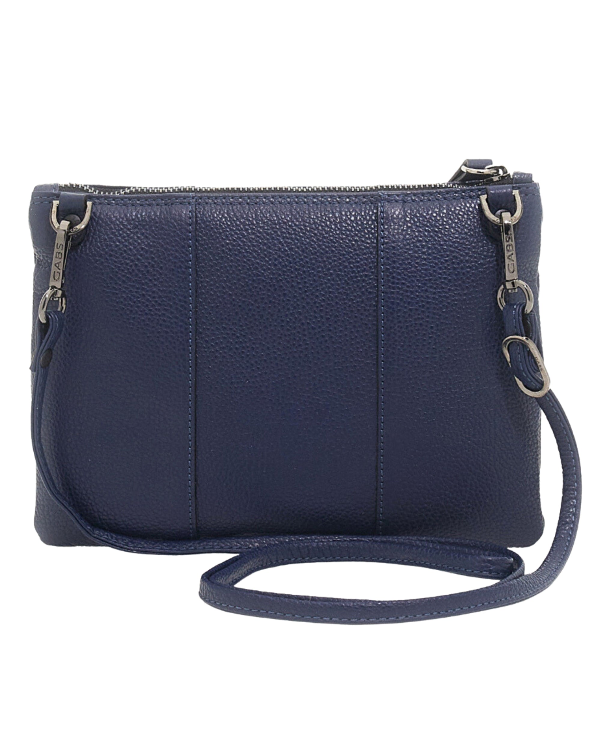 Gabs Beyonce M Leather Shoulder Bag Blue