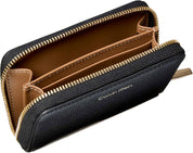 Calvin Klein Portafoglio Orizzontale Black LV04F1091G Logo Frontale Ecopelle Nero