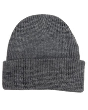 Goorin Bros. Beanie Hat Cap With Front Patch And Logo On Side Grey Unisex