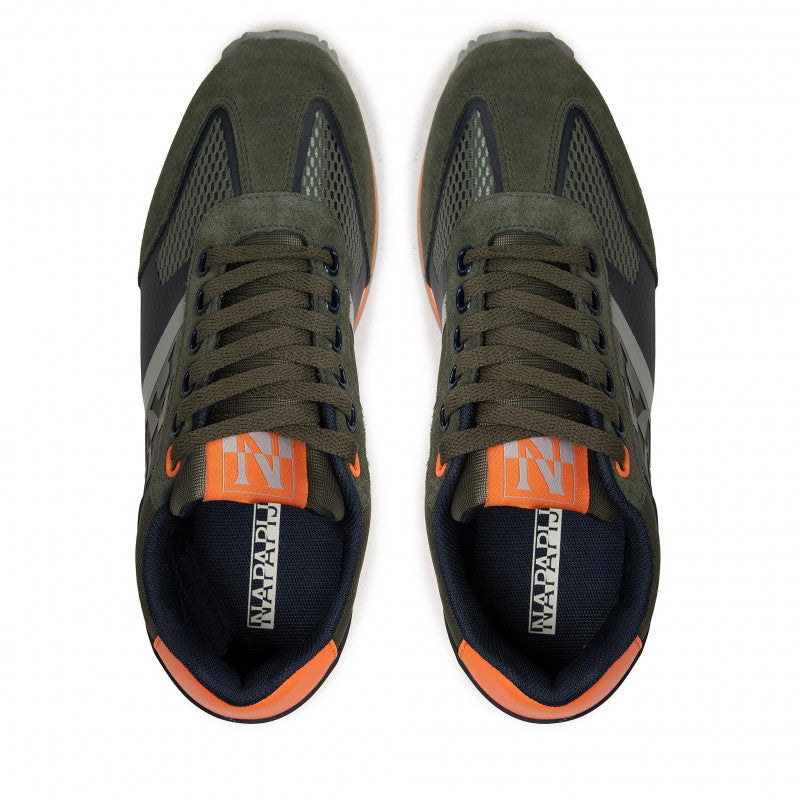 Napapijri Sneakers Running Hazel Polyester/Leather Green