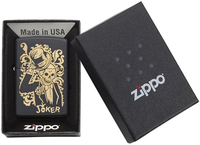 Zippo Windproof Refillable Made In Usa Black Unisex 5