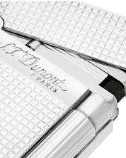 S.T. Dupont Accendino Edizione Speciale Ligne 2 Finitura Diamante Placcato Argento Unisex