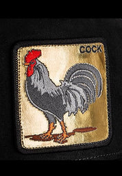 Goorin Bros. Cappello Trucker Edizione Golden Cock Misto Poliestere Nero Unisex