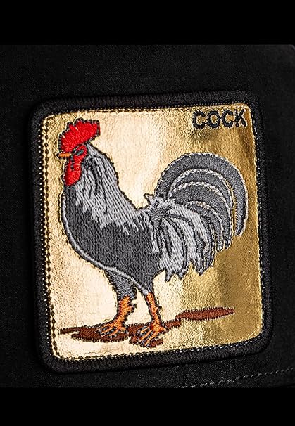 Goorin Bros. Cappello Trucker Edizione Golden Cock Misto Poliestere Nero Unisex