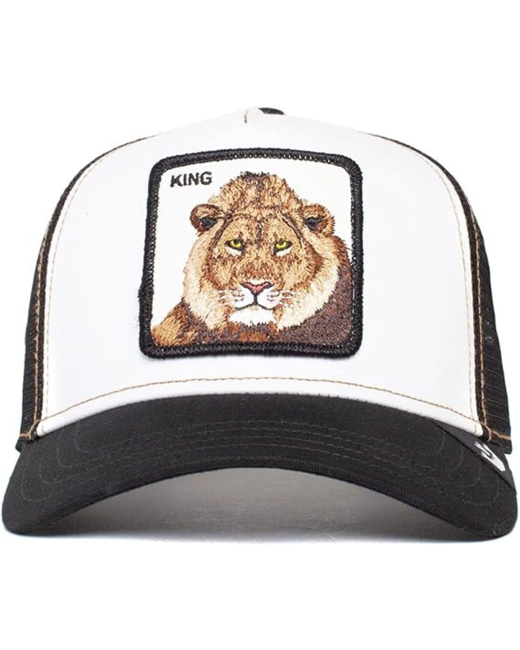 Goorin Bros. Trucker Cap Cappellino Animal Farm 'the King Lion' Nero Unisex