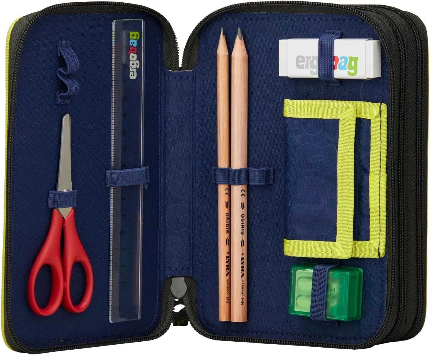 Ergobag Astuccio maxi set da 40 pezzi matite pennarelli Lyra - Harvest