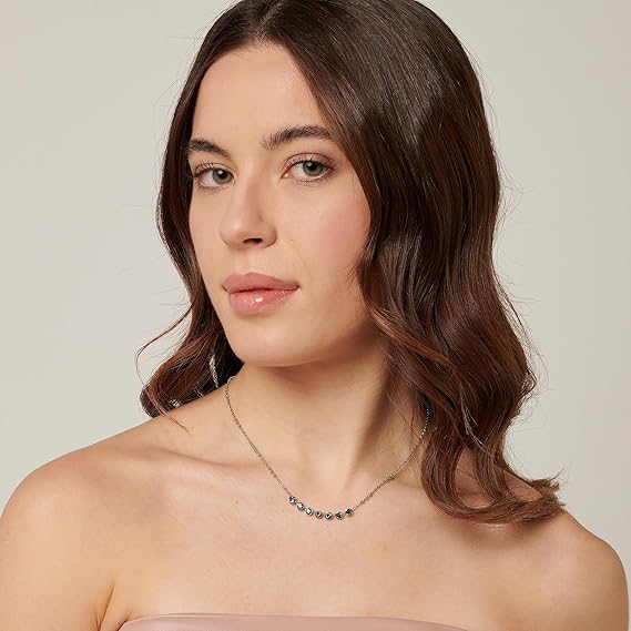 Brosway Collana Donna in Acciaio e Cristalli Collezione Symphonia - BYM160