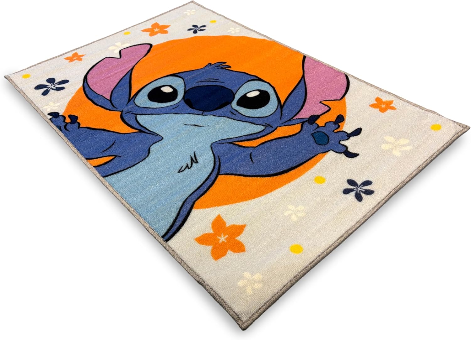 STITCH DISNEY Tappeto con Antiscivolo x cameretta 80x120 cm
