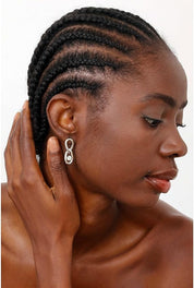 Brosway Orecchini Donna in Acciaio e Cubic Zirconia Collezione RIBBON BBN41