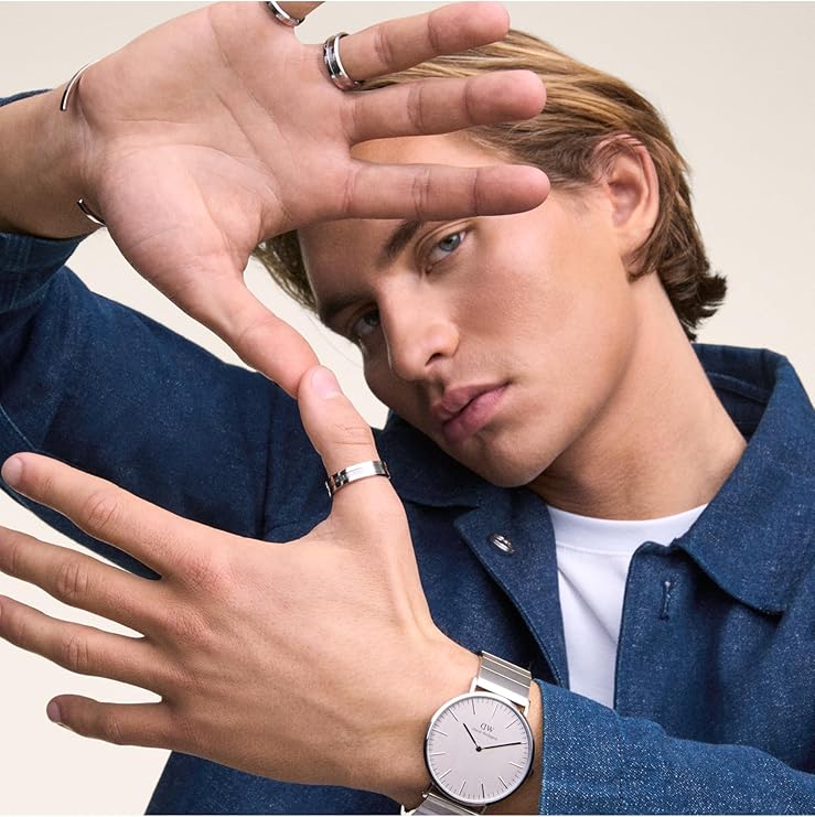 Daniel Wellington Classic Piano Link 40mm Orologio da Uomo dw00100775