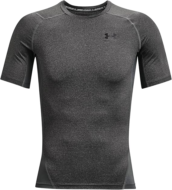 Under Armour maglia t-shirt compressione allenamento corsa uomo men grigio