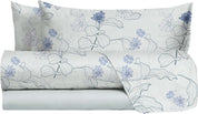 Jolly Set Completo Letto lenzuola matrimoniale Cotone federe PAMELA INDACO