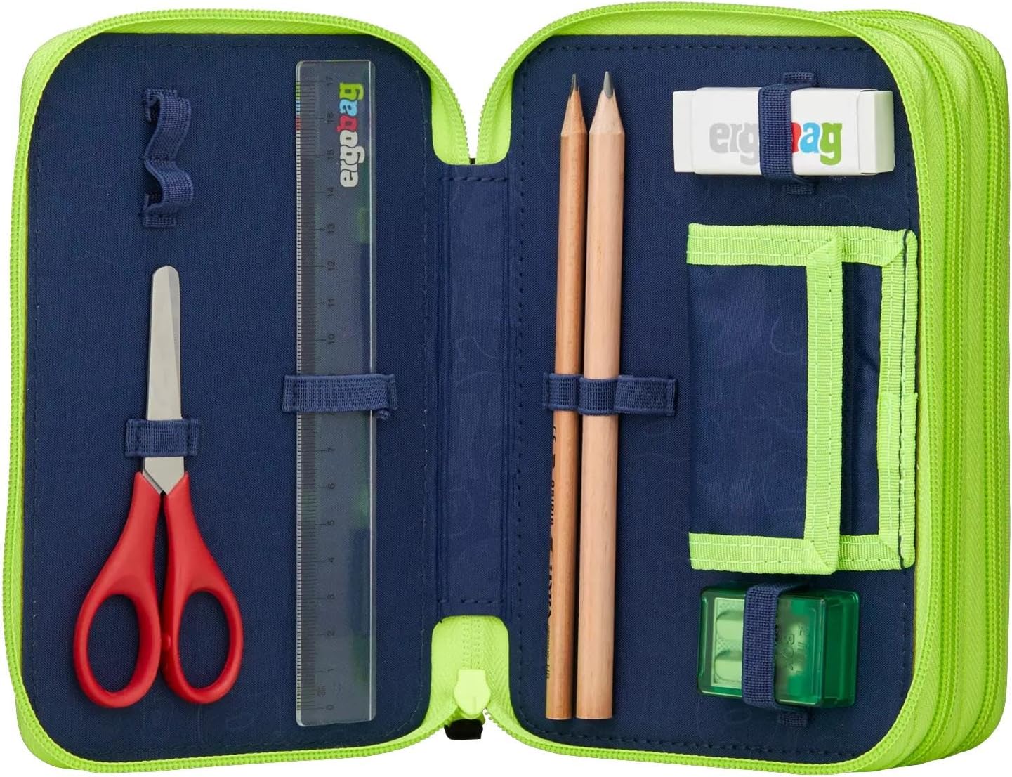 Ergobag Astuccio maxi set da 40 pezzi matite pennarelli Lyra - Race