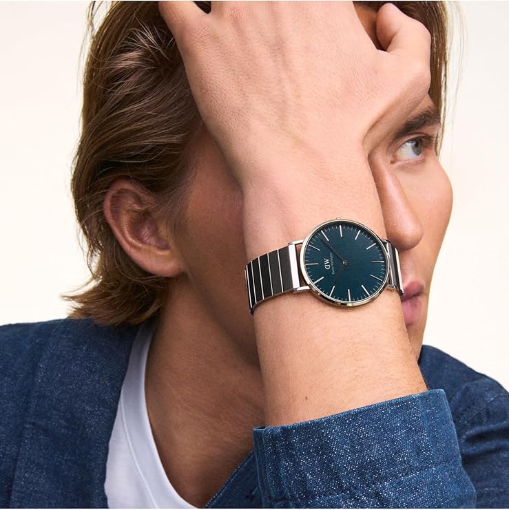 Daniel Wellington Classic Piano Link 40mm Orologio da Uomo dw00100776