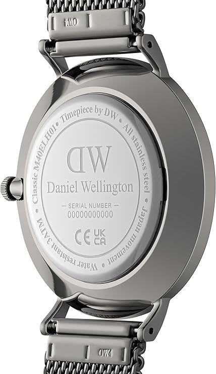Daniel Wellington orologio CLASSIC MULTI EYE 40 mm grigio antracite