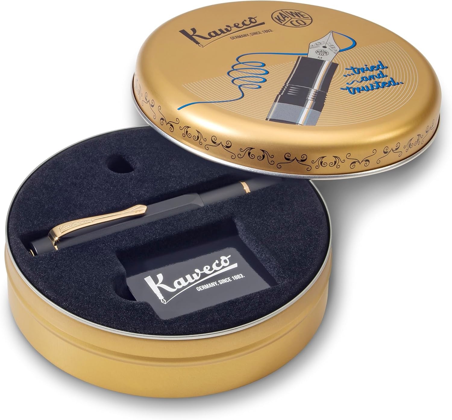 Kaweco penna stilografica Sport PISTON FILLER Solo Set Black 1100032