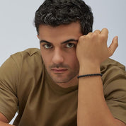Brosway Bracciale Uomo in Acciaio e Pietre Naturali onice Collezione Bullet - BUL40