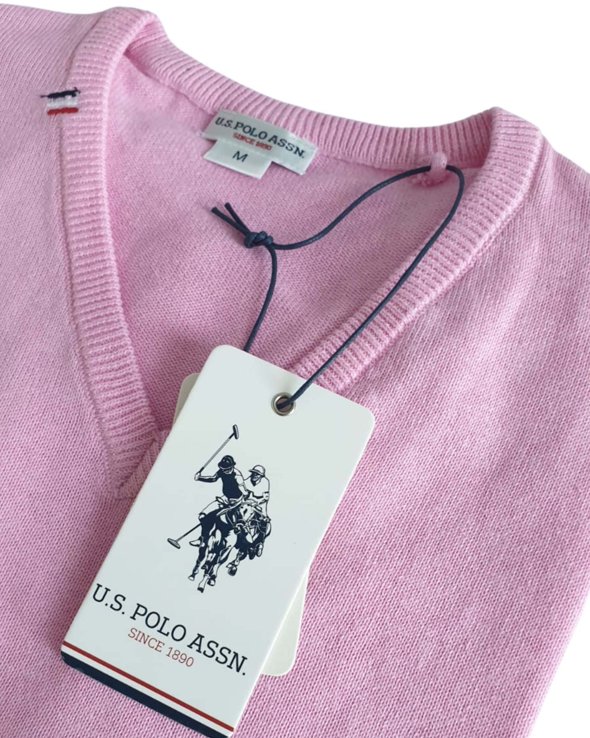 U.s. Polo Assn. Scollo V Rosa Uomo