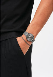 Daniel Wellington orologio CLASSIC MULTI EYE 40 mm grigio antracite