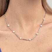 Brosway Collana Donna in Acciaio e Perle | Collezione Affinity - BFF160