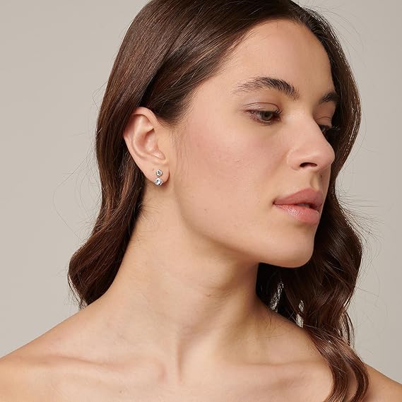 Brosway Orecchini Donna Pendenti in Acciaio e Cristalli - Collezione SYMPHONIA - BYM172