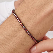 Brosway Bracciale Uomo Tennis Acciaio Cubic Zirconia | Collezione Avantgarde - BVD26