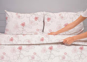 Jolly Set Completo Letto lenzuola matrimoniale Cotone federe PAMELA PESCA