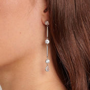 Brosway Orecchini Donna Pendenti in Acciaio e Cubic Zirconia AFFINITY - BFF187