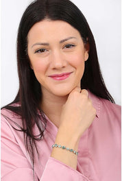 Brosway Bracciale Donna in Acciaio e Cristalli - Collezione Symphonia - BYM167