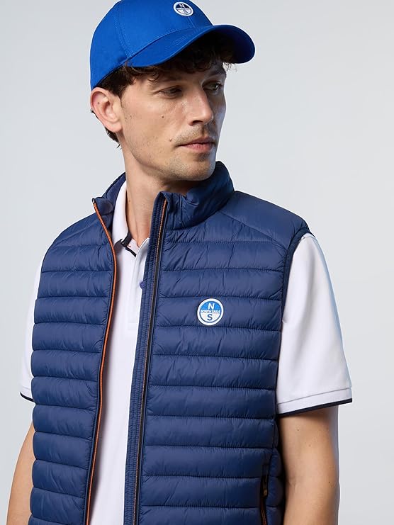 North Sails smanicato vest giubbino piumino leggero gilet zephyr antivento acqua product_sku:603423-0787