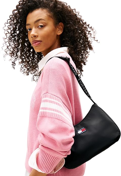 Tommy Jeans Borsa a Tracolla TJW ESS DAILY spalla black SHOULDER BAG