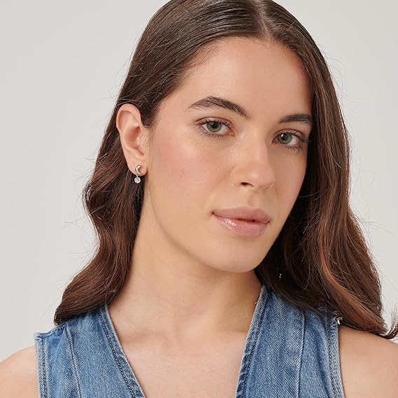 Brosway Orecchini Donna Acciaio e Cristalli Luna | Collezione CHAKRA - BHKE180