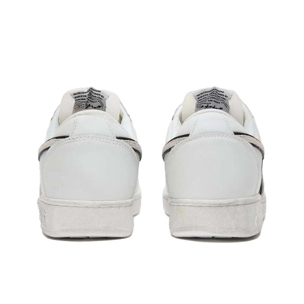 Diadora Sneakers Magic Basket Low Pelle Bianco-2