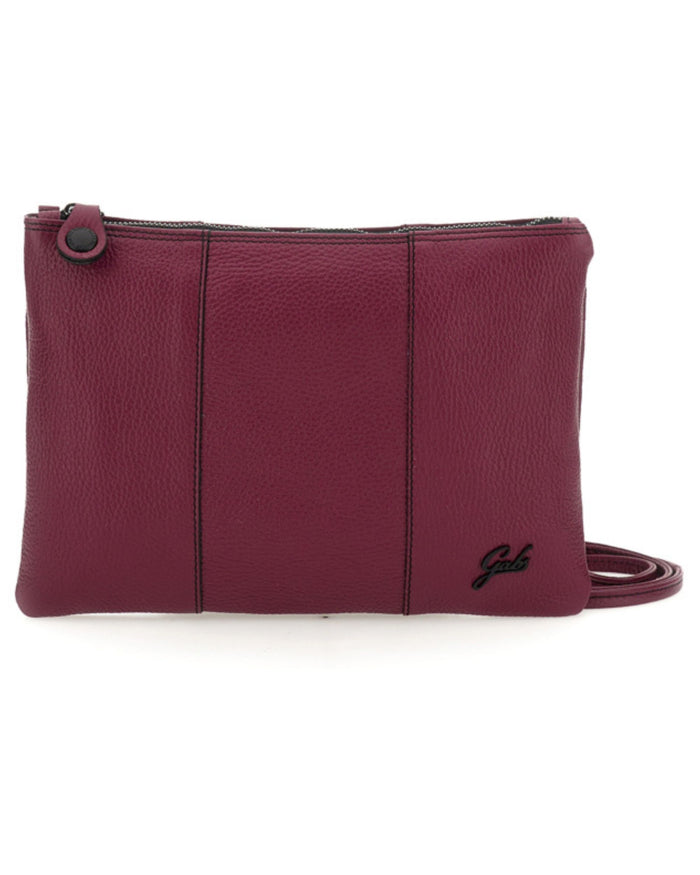 Gabs Pochette Logo Nero Rosso Donna 1