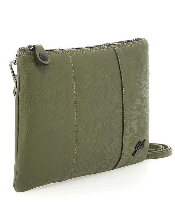 Gabs Beyonce M Leather Shoulder Clutch Green-2