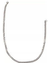 Stdupont Lighter Hook Chain 50cm Silver Unisex