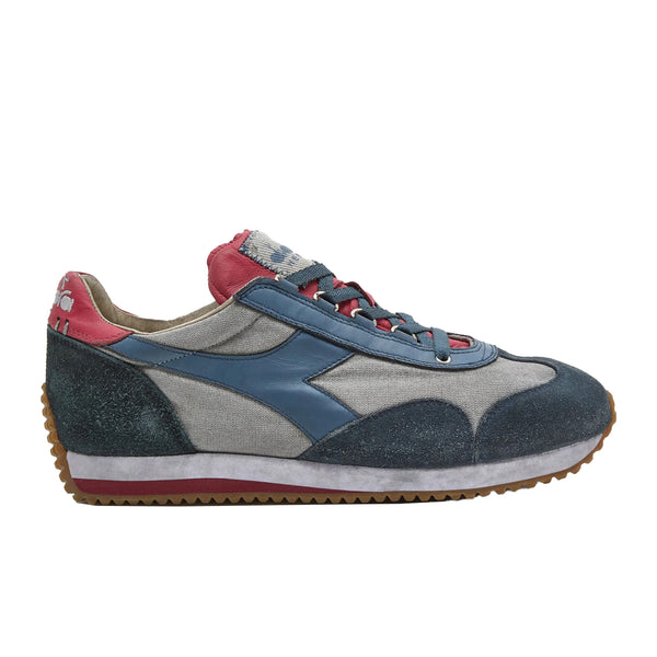 Diadora Heritage Sneakers Stone Wash Evo Tela/Pelle Blu
