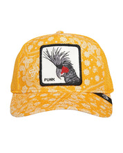 Goorin Bros. Trucker Cap Cappellino Animal Farm Special Edition 'punk' Giallo Unisex