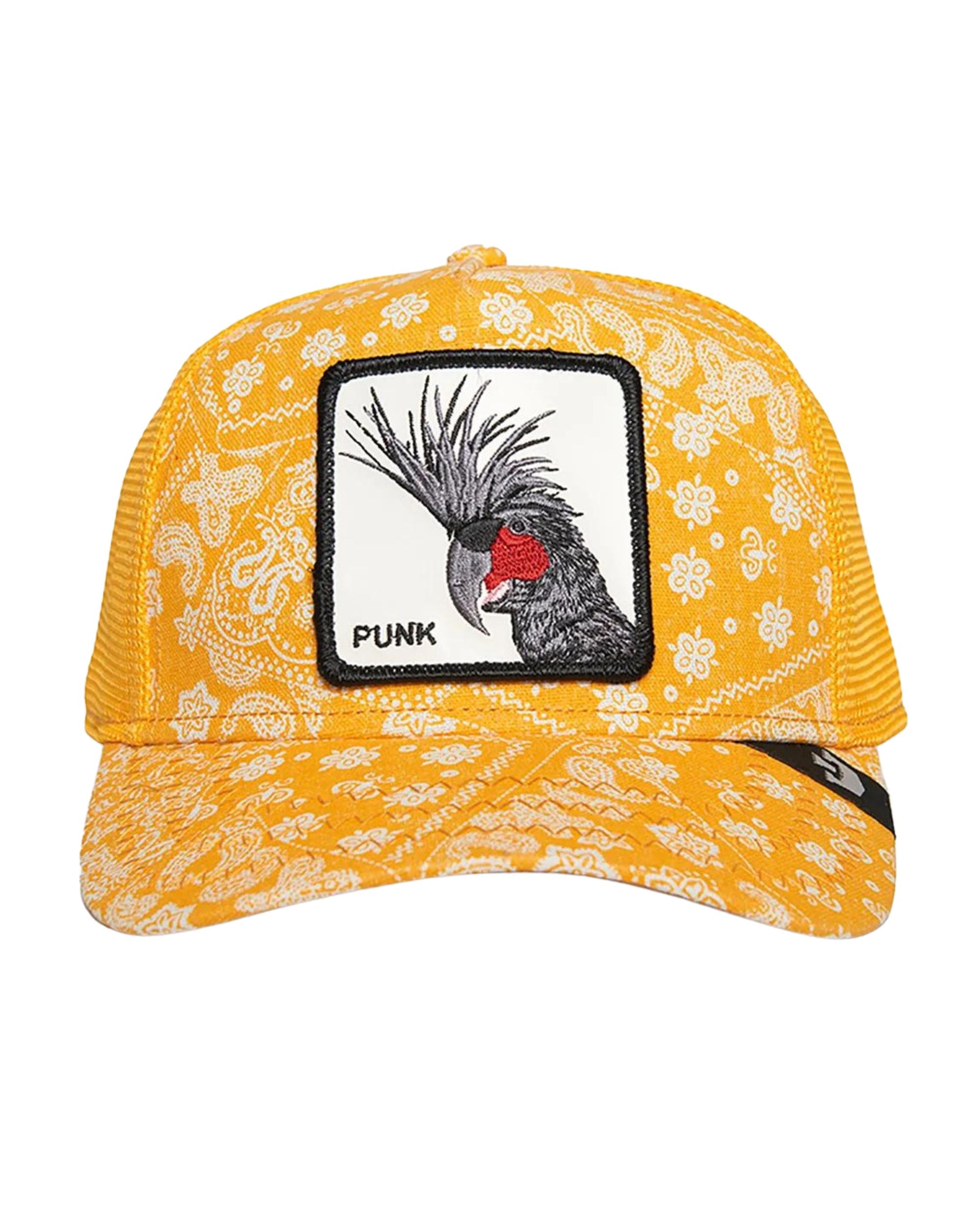 Goorin Bros. Trucker Cap Cappellino Animal Farm Special Edition 'punk' Giallo Unisex