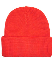 Goorin Bros. Cappello Beanie Hat Cuffia Con Patch Frontale E Logo Su Lato Rosso Unisex