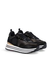 Liu Jo Sneakers Maxi Wonder 01 in Pelle Nero