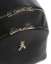 Patrizia Pepe Black Leather Backpack