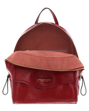 The Bridge Leather Backpack 04138201 Red Women