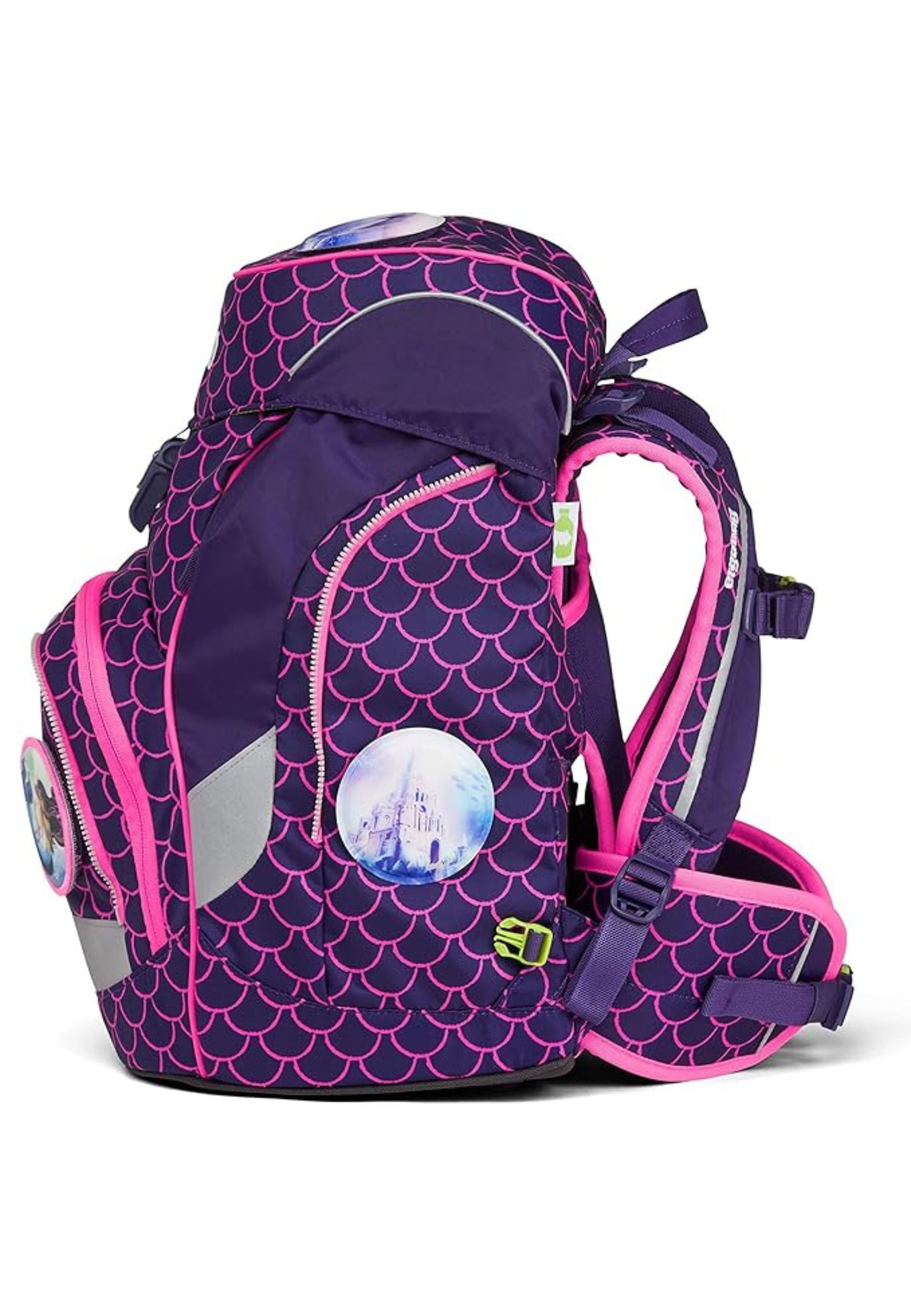 Ergobag Ergonomico Personalizzabile Eco Resistente Acqua Sporco Viola Bambino