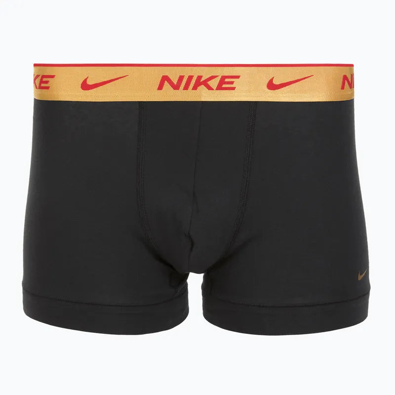 Nike 3 pack trunk boxer cotone elastico con logo 0000KE1008 tripack nero
